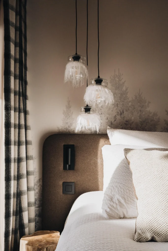 Rénovation d'un appartement Les Saisies - Décoration chambre